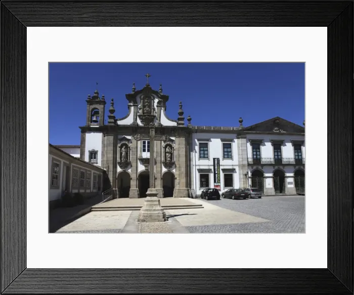 Framed Print : Crucifix outside of the Carmelite Convent (Convento do Carmo) in Guimaraes Framed Print : Crucifix outside of the Carmelite Convent (Convento do Carmo) in Guimaraes