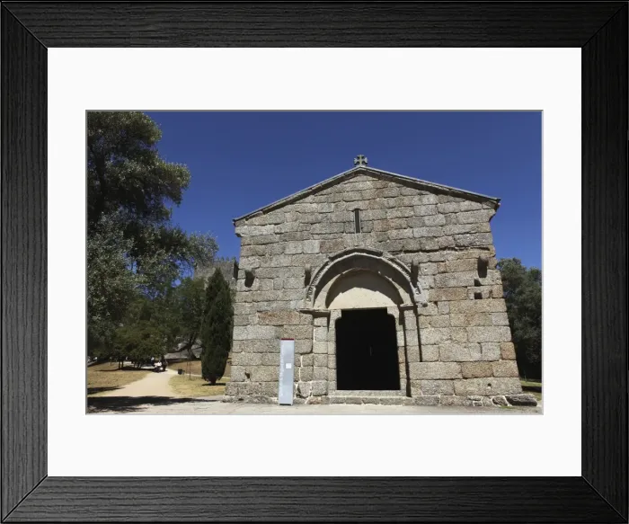 Framed Print : Romanesque Sao Miguel (St. Michael) Chapel, where King Afonso Henriques was baptised Framed Print : Romanesque Sao Miguel (St. Michael) Chapel, where King Afonso Henriques was baptised