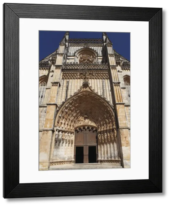 Framed Print : Main portal of Batalha Abbey (Mosteiro de Santa Maria da Vitoria), UNESCO World Heritage Site Framed Print : Main portal of Batalha Abbey (Mosteiro de Santa Maria da Vitoria), UNESCO World Heritage Site