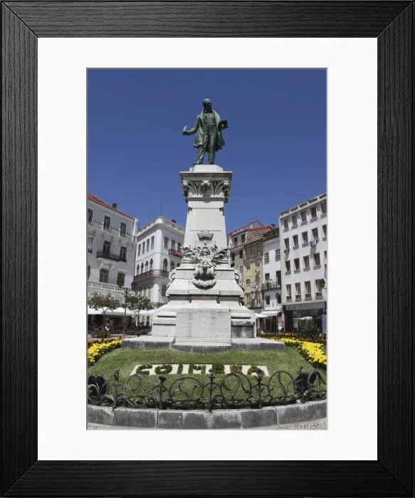 Framed Print : Joaquim Antonio de Aguiar memorial at the Largo de Portagem square, Coimbra Framed Print : Joaquim Antonio de Aguiar memorial at the Largo de Portagem square, Coimbra