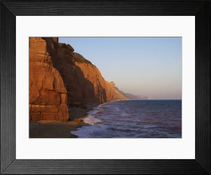 Framed Print : Salcombe Hill Cliffs, Sidmouth, Jurassic Coast, UNESCO World Heritage Site Framed Print : Salcombe Hill Cliffs, Sidmouth, Jurassic Coast, UNESCO World Heritage Site