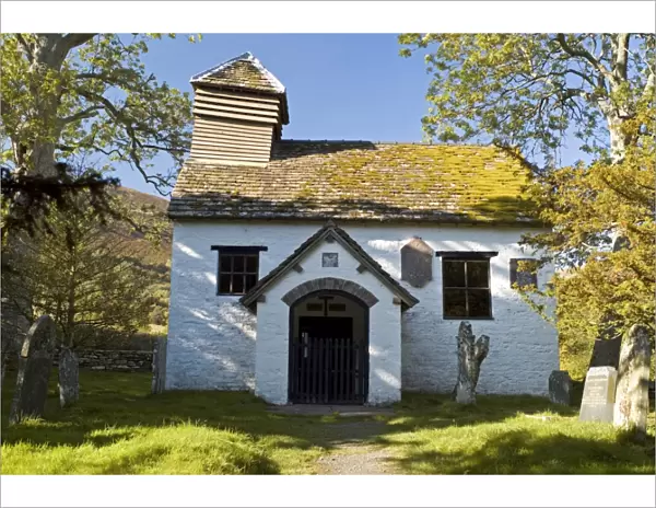 St. Marys chapel, Capel y Ffin, Powys, Wales, United Kingdom, Europe