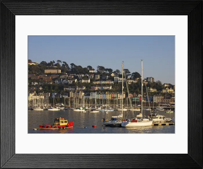 Framed Print : River Dart, Kingswear, Devon, England, United Kingdom, Europe Framed Print : River Dart, Kingswear, Devon, England, United Kingdom, Europe