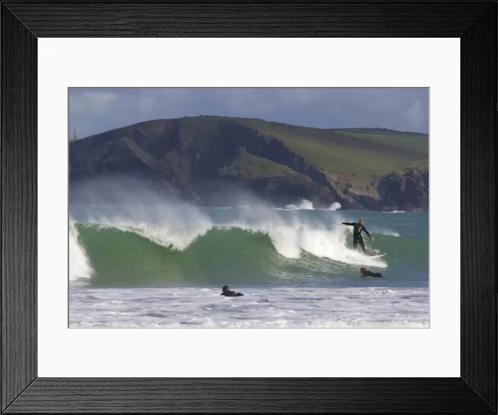 Framed Print : Surfers, Harlyn Bay, Cornwall, England, United Kingdom, Europe Framed Print : Surfers, Harlyn Bay, Cornwall, England, United Kingdom, Europe