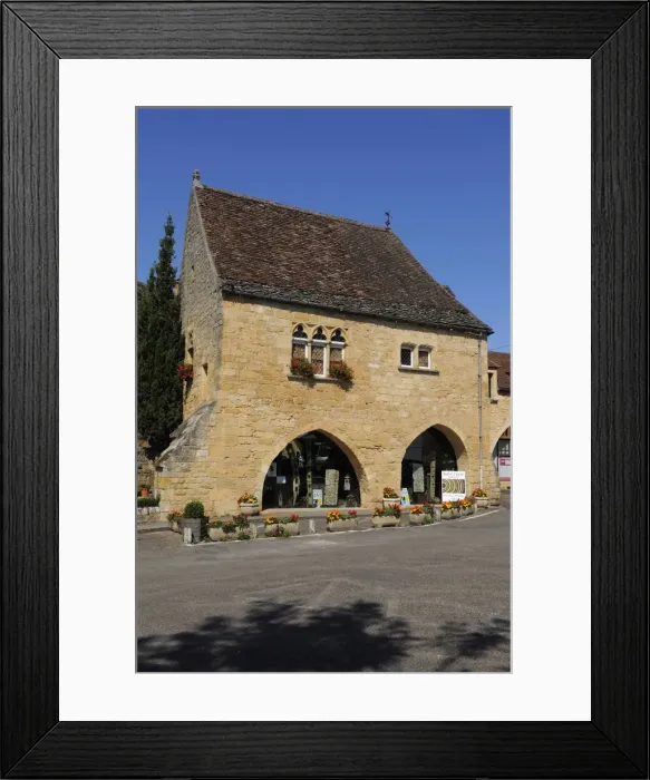 Framed Print : Medieval building in the Bastide town of Domme, one of Les Plus Beaux Villages de France Framed Print : Medieval building in the Bastide town of Domme, one of Les Plus Beaux Villages de France