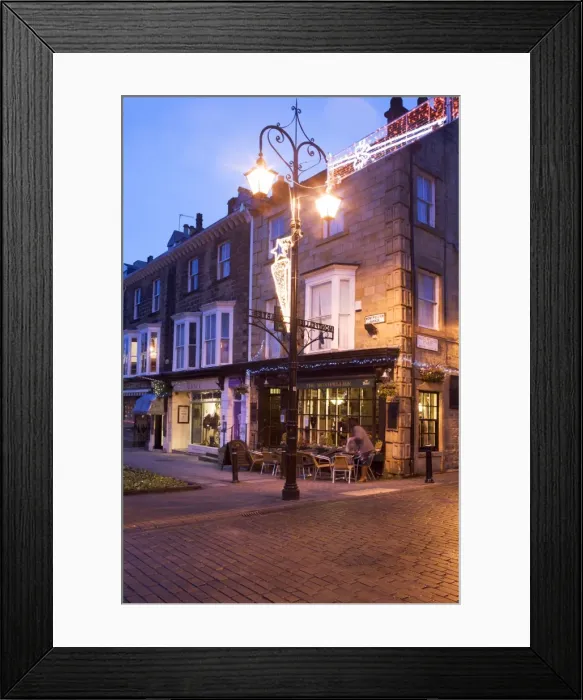 Framed Print : Montpellier Quarter at dusk, Harrogate, North Yorkshire, Yorkshire, England Framed Print : Montpellier Quarter at dusk, Harrogate, North Yorkshire, Yorkshire, England