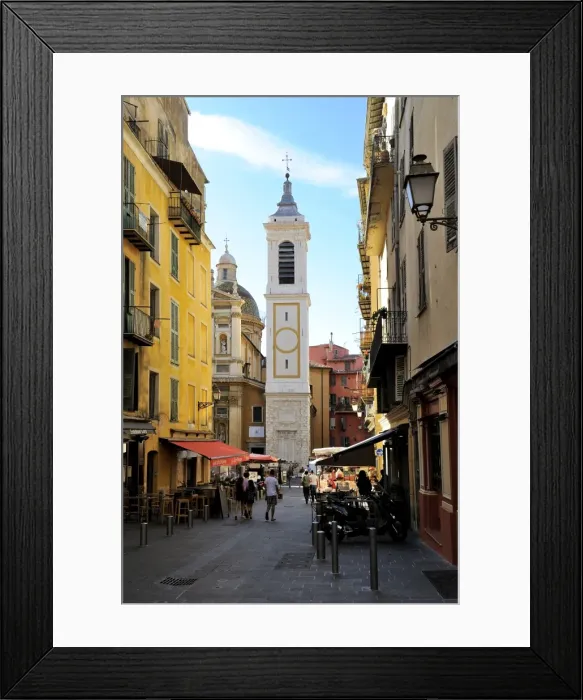 Framed Print : St. Reparate Cathedral, Place Rosseti, Old Town, Nice, Alpes Maritimes Framed Print : St. Reparate Cathedral, Place Rosseti, Old Town, Nice, Alpes Maritimes