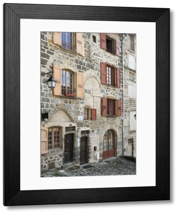 Framed Print : Medieval houses, Le Puy en Velay, Haute-Loire, Massif Central, France, Europe Framed Print : Medieval houses, Le Puy en Velay, Haute-Loire, Massif Central, France, Europe