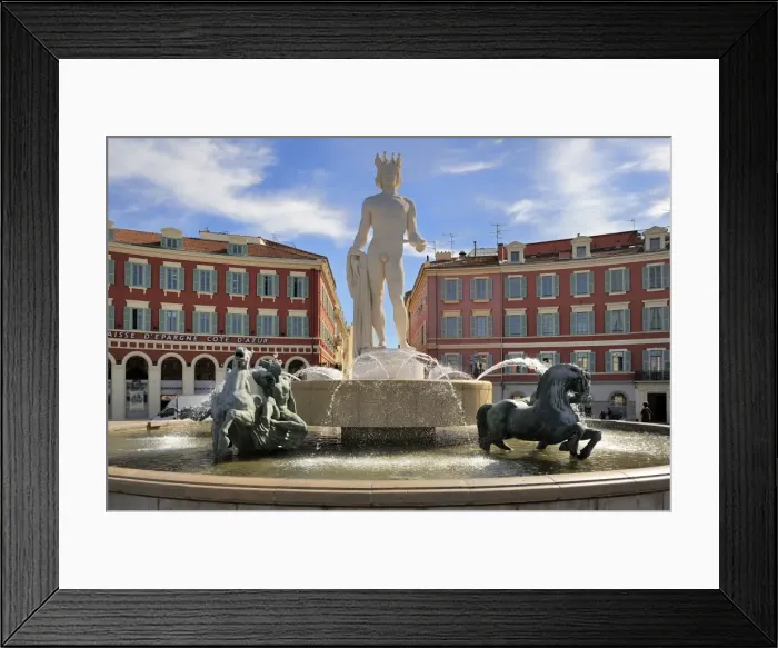 Framed Print : Fontaine du Soleil (Fountain of the Sun), Place Massena, Nice, Alpes Maritimes Framed Print : Fontaine du Soleil (Fountain of the Sun), Place Massena, Nice, Alpes Maritimes