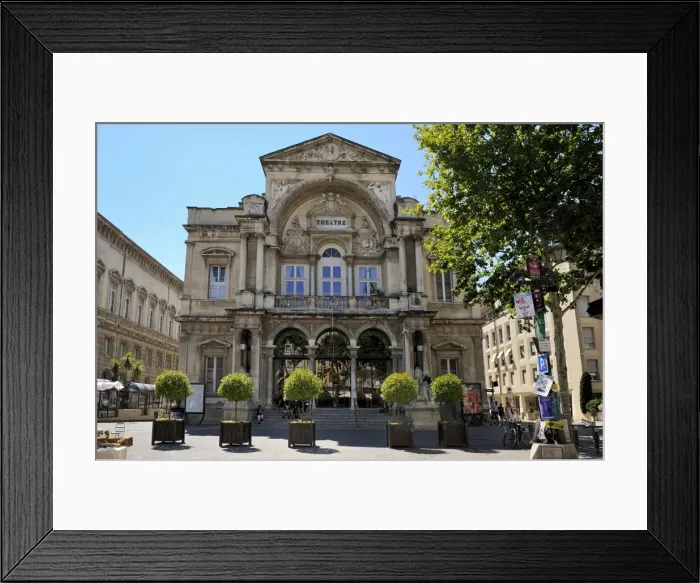 Framed Print : Opera Theatre facade, Avignon, Provence, France, Europe Framed Print : Opera Theatre facade, Avignon, Provence, France, Europe