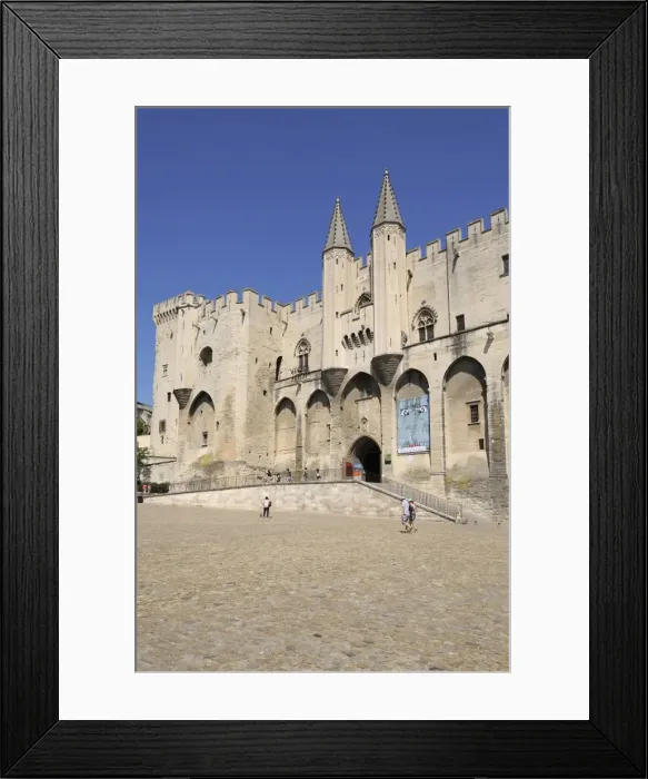 Framed Print : Palais des Papes (Papal Palace), UNESCO World Heritage Site, Avignon, Provence Framed Print : Palais des Papes (Papal Palace), UNESCO World Heritage Site, Avignon, Provence