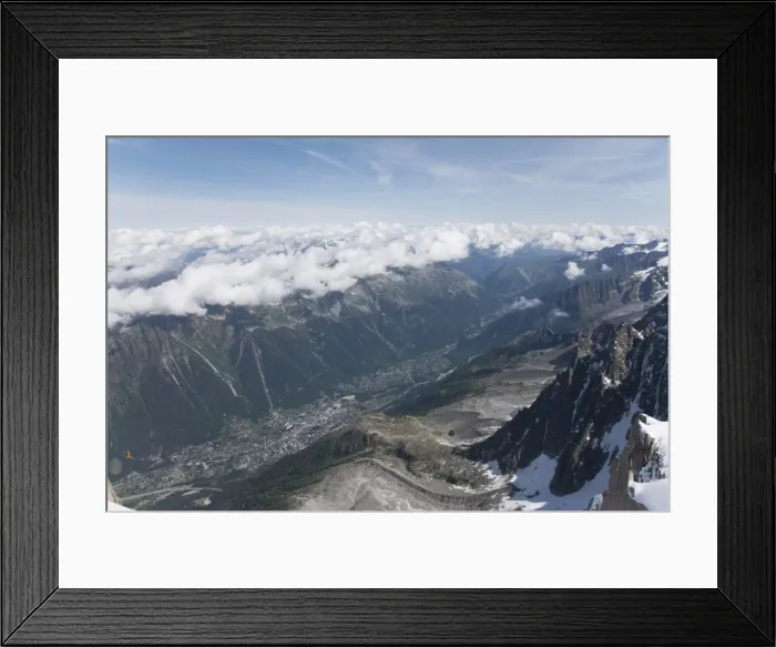 Framed Print : View of Chamonix, Aiguille du Midi, Mont Blanc, Haute Savoie, French Alps, France, Europe Framed Print : View of Chamonix, Aiguille du Midi, Mont Blanc, Haute Savoie, French Alps, France, Europe