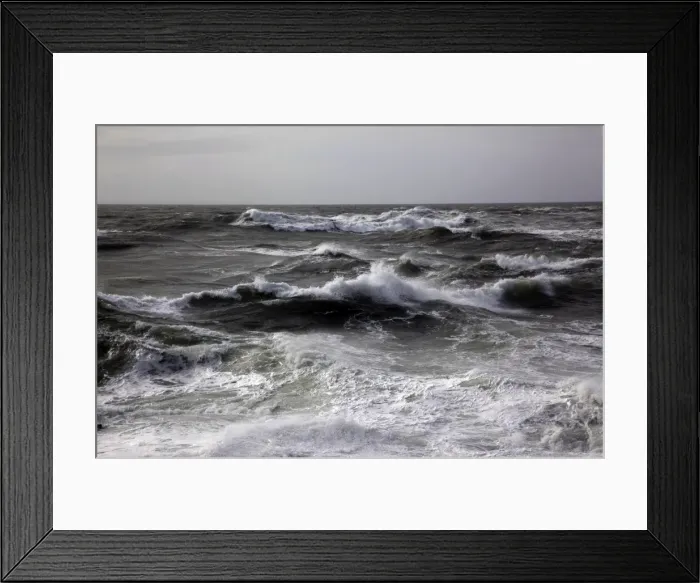 Framed Print : Wild winter seas off Mort Point, Devon, England, United Kingdom, Europe Framed Print : Wild winter seas off Mort Point, Devon, England, United Kingdom, Europe