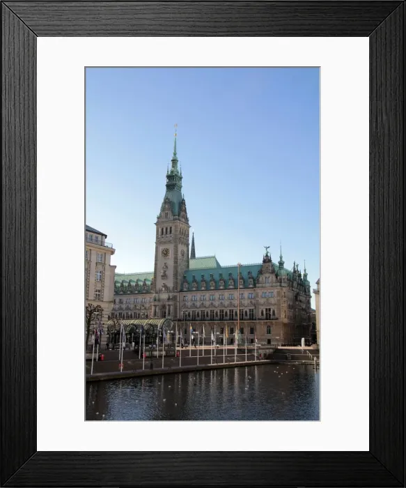 Framed Print : City Hall, Hamburg, Germany, Europe Framed Print : City Hall, Hamburg, Germany, Europe