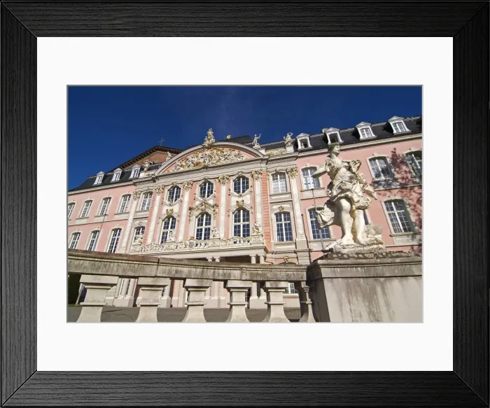 Framed Print : Electoral palace, Trier, Rhineland-Palatinate, Germany, Europe Framed Print : Electoral palace, Trier, Rhineland-Palatinate, Germany, Europe
