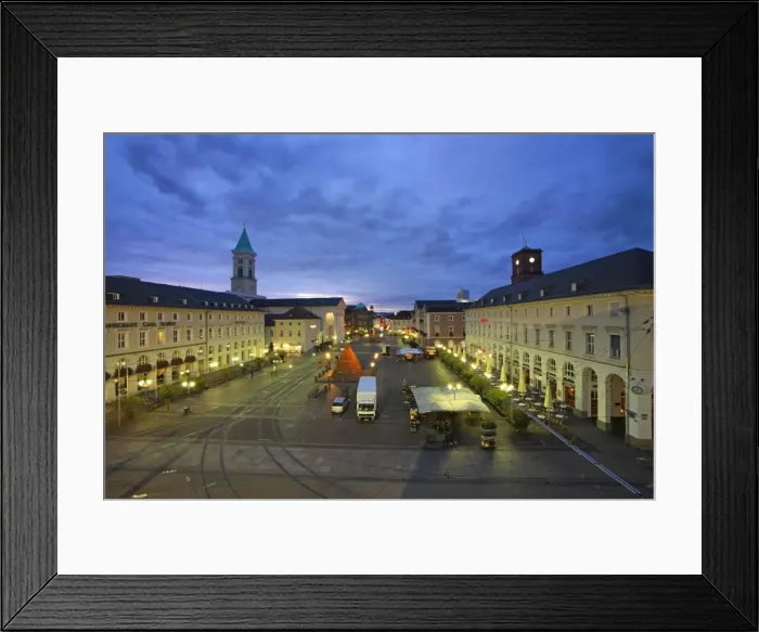 Framed Print : Market square with pyramide, Karlsruhe, Baden-Wurttemberg, Germany, Europe Framed Print : Market square with pyramide, Karlsruhe, Baden-Wurttemberg, Germany, Europe
