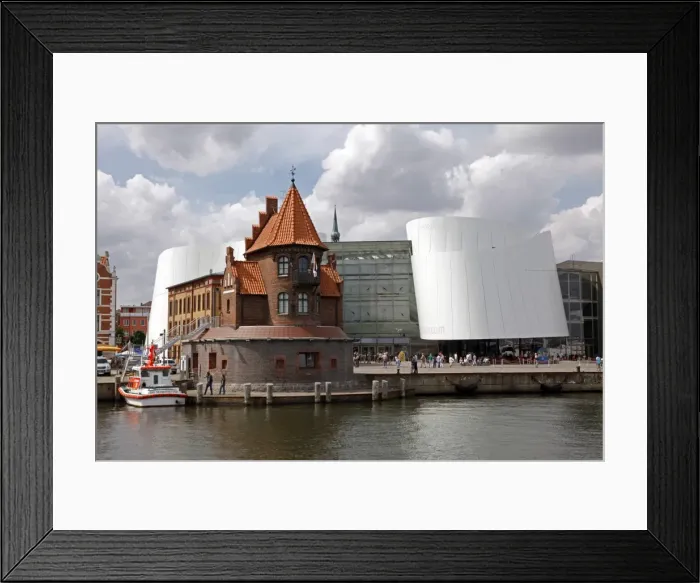 Framed Print : Stralsund, Ozeaneum, old town, Mecklenburg-Western Pomerania, Germany, Europe Framed Print : Stralsund, Ozeaneum, old town, Mecklenburg-Western Pomerania, Germany, Europe
