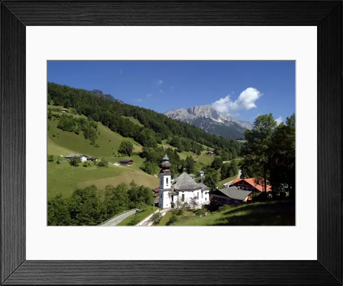 Framed Print : Maria Gern, Berchtesgadener Land, Bavaria, Germany, Europe Framed Print : Maria Gern, Berchtesgadener Land, Bavaria, Germany, Europe