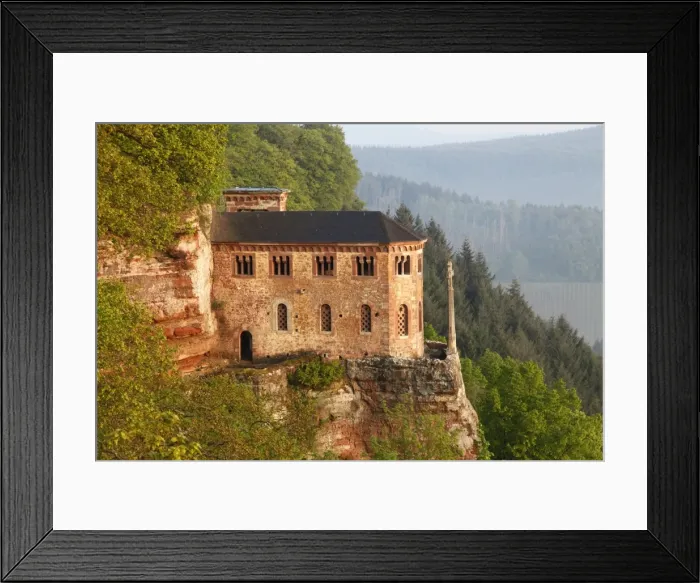 Framed Print : Klause (Hermitage) at Kastel-Staadt, Saar Valley, Rhineland-Palatinate, Germany, Europe Framed Print : Klause (Hermitage) at Kastel-Staadt, Saar Valley, Rhineland-Palatinate, Germany, Europe