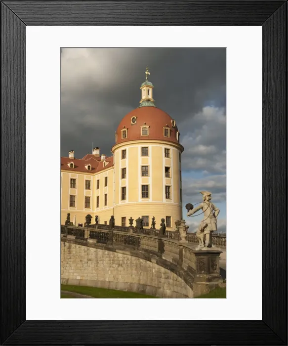Framed Print : Baroque statues at Moritzburg Castle, Moritzburg, Sachsen, Germany, Europe Framed Print : Baroque statues at Moritzburg Castle, Moritzburg, Sachsen, Germany, Europe