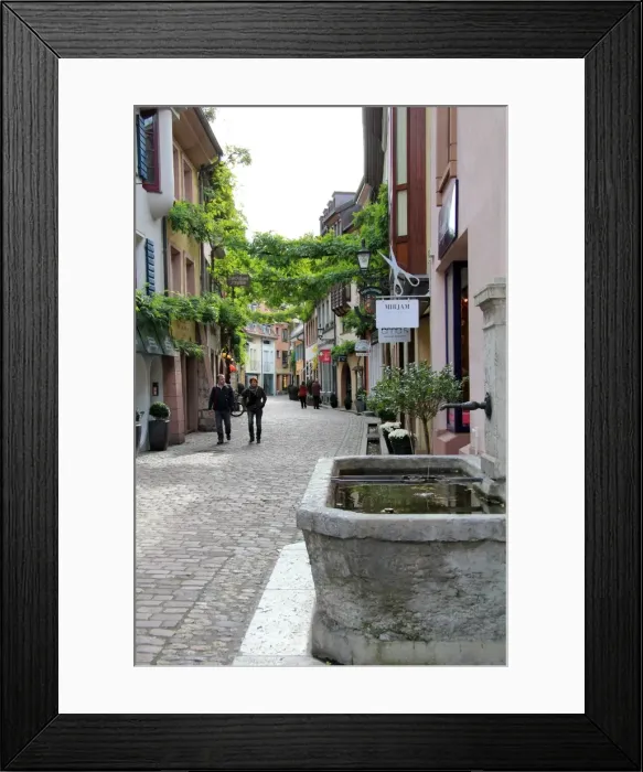 Framed Print : Konvikstravue, Old Town, Freiburg, Baden-Wurttemberg, Germany, Europe Framed Print : Konvikstravue, Old Town, Freiburg, Baden-Wurttemberg, Germany, Europe