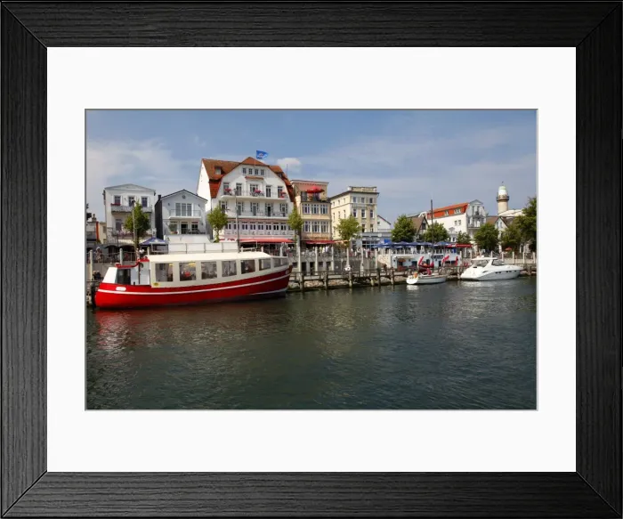 Framed Print : Harbour, Warnemunde, Mecklenburg-Western Pomerania, Germany, Europe Framed Print : Harbour, Warnemunde, Mecklenburg-Western Pomerania, Germany, Europe