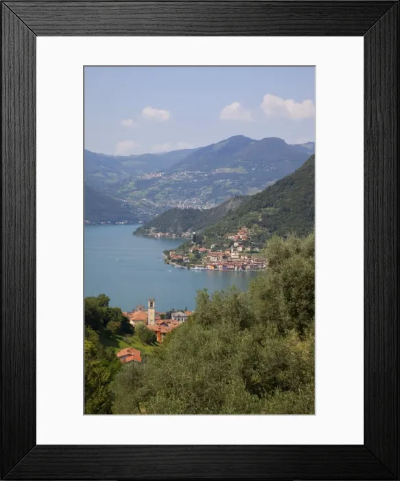 Framed Print : Lake Iseo, Lombardy, Italian Lakes, Italy, Europe Framed Print : Lake Iseo, Lombardy, Italian Lakes, Italy, Europe