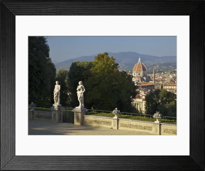 Framed Print : View of Florence from the Villa Bardini, Boboli Gardens, Florence, Tuscany, Italy, Europe Framed Print : View of Florence from the Villa Bardini, Boboli Gardens, Florence, Tuscany, Italy, Europe