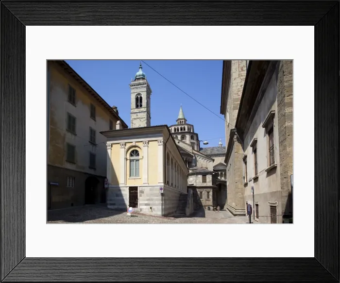 Framed Print : Basilica Santa Maria Maggiore, Piazza Duomo, Bergamo, Lombardy, Italy, Europe Framed Print : Basilica Santa Maria Maggiore, Piazza Duomo, Bergamo, Lombardy, Italy, Europe