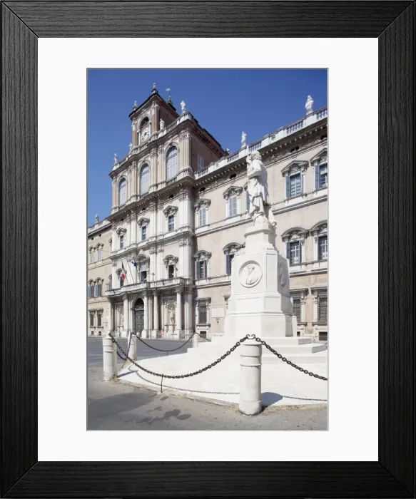 Framed Print : Ducal Palace and statue, Modena, Emilia Romagna, Italy, Europe Framed Print : Ducal Palace and statue, Modena, Emilia Romagna, Italy, Europe