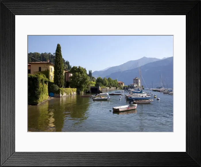 Framed Print : Boat harbour and Lake Como, Bellagio, Lombardy, Italian Lakes, Italy, Europe Framed Print : Boat harbour and Lake Como, Bellagio, Lombardy, Italian Lakes, Italy, Europe