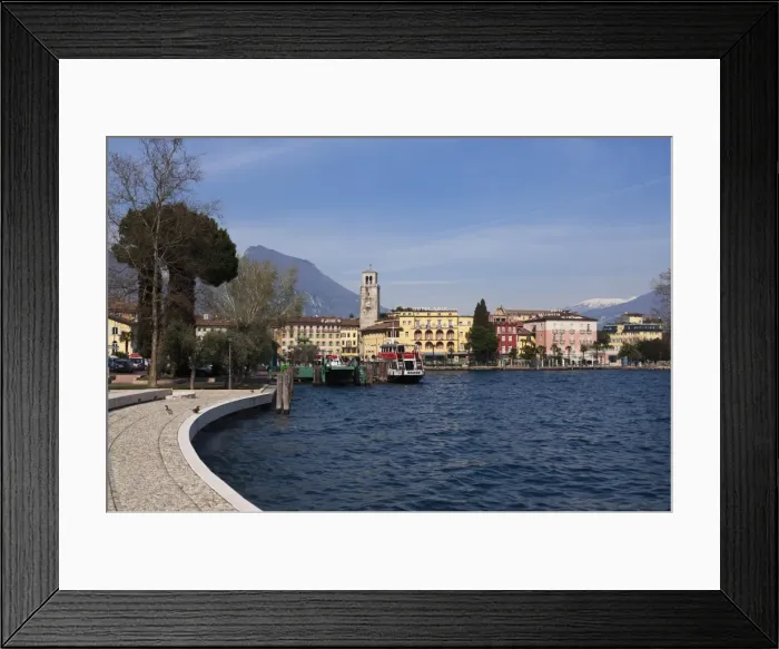 Framed Print : Riva del Garda, Lago di Garda (Lake Garda), Trentino-Alto Adige, Italian Lakes Framed Print : Riva del Garda, Lago di Garda (Lake Garda), Trentino-Alto Adige, Italian Lakes