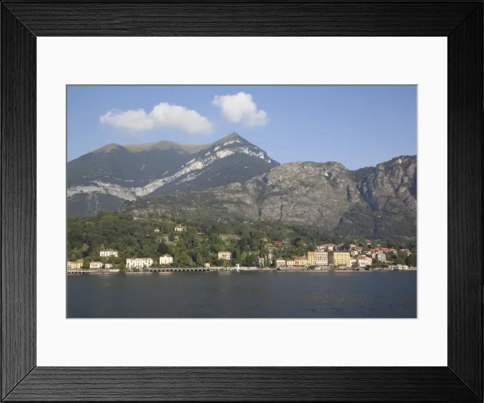 Framed Print : View of the town of Cadenabbia from ferry, Lake Como, Lombardy, Italian Lakes Framed Print : View of the town of Cadenabbia from ferry, Lake Como, Lombardy, Italian Lakes
