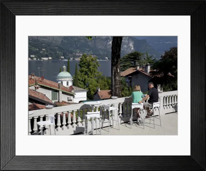 Framed Print : Cafe overlooking lake, Bellagio, Lake Como, Lombardy, Italian Lakes, Italy, Europe Framed Print : Cafe overlooking lake, Bellagio, Lake Como, Lombardy, Italian Lakes, Italy, Europe