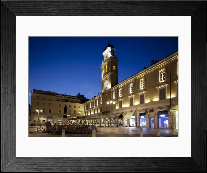 Framed Print : Piazza Garibaldi and Palazzo Del Govenatore at dusk, Parma, Emilia Romagna, Italy, Europe Framed Print : Piazza Garibaldi and Palazzo Del Govenatore at dusk, Parma, Emilia Romagna, Italy, Europe