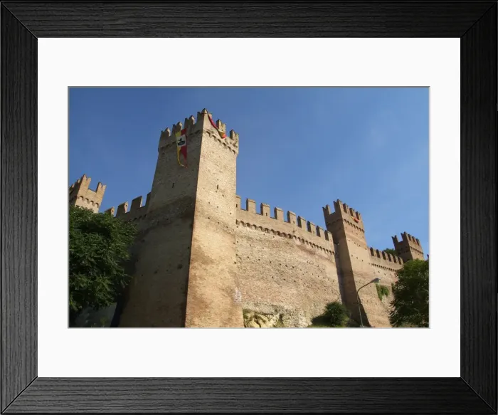 Framed Print : Gradara, city wall, Adriatic coast, Emilia-Romagna, Italy, Europe Framed Print : Gradara, city wall, Adriatic coast, Emilia-Romagna, Italy, Europe