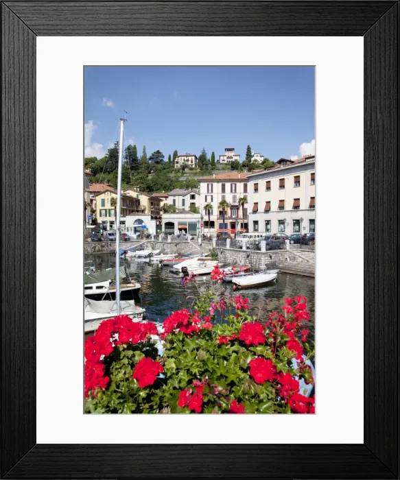 Framed Print : Town and harbour, Menaggio, Lake Como, Lombardy, Italian Lakes, Italy, Europe Framed Print : Town and harbour, Menaggio, Lake Como, Lombardy, Italian Lakes, Italy, Europe