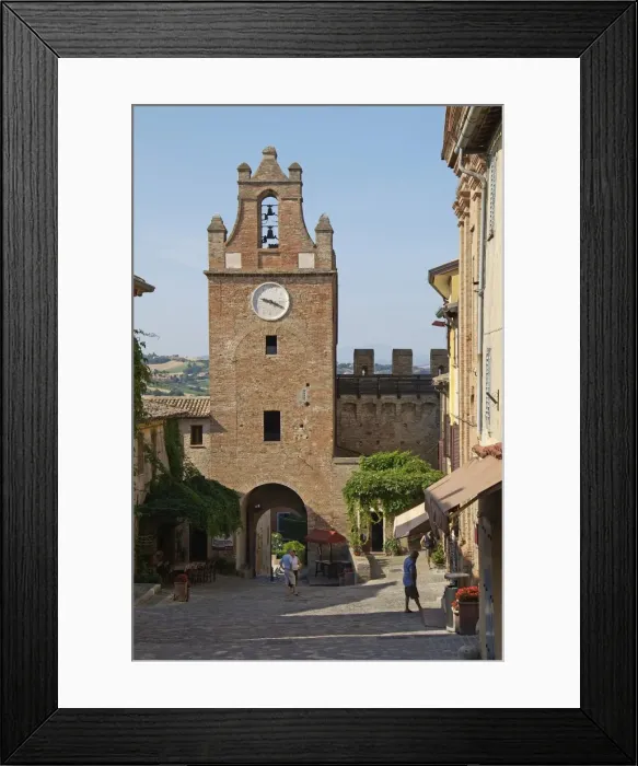 Framed Print : Gradara, old town, Adriatic coast, Emilia-Romagna, Italy, Europe Framed Print : Gradara, old town, Adriatic coast, Emilia-Romagna, Italy, Europe