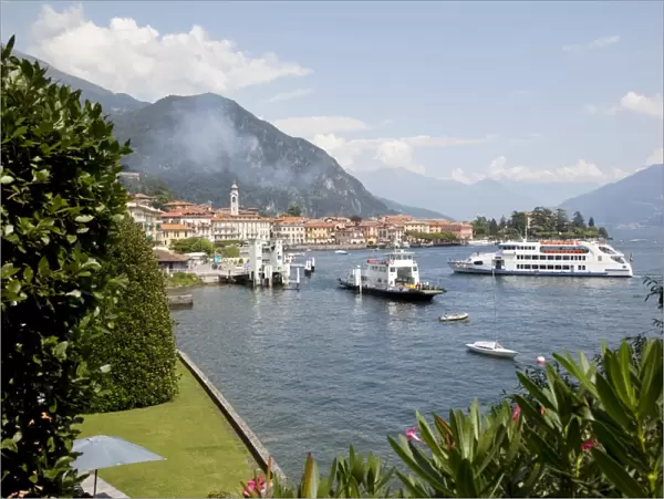 Boats on Lake Como, Menaggio, Lombardy, Italian Lakes, Italy, Europe