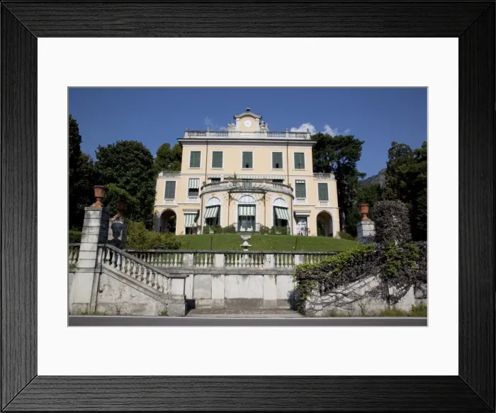 Framed Print : Lakeside villa, Cadenabbia, Lake Como, Lombardy, Italian Lakes, Italy, Europe Framed Print : Lakeside villa, Cadenabbia, Lake Como, Lombardy, Italian Lakes, Italy, Europe