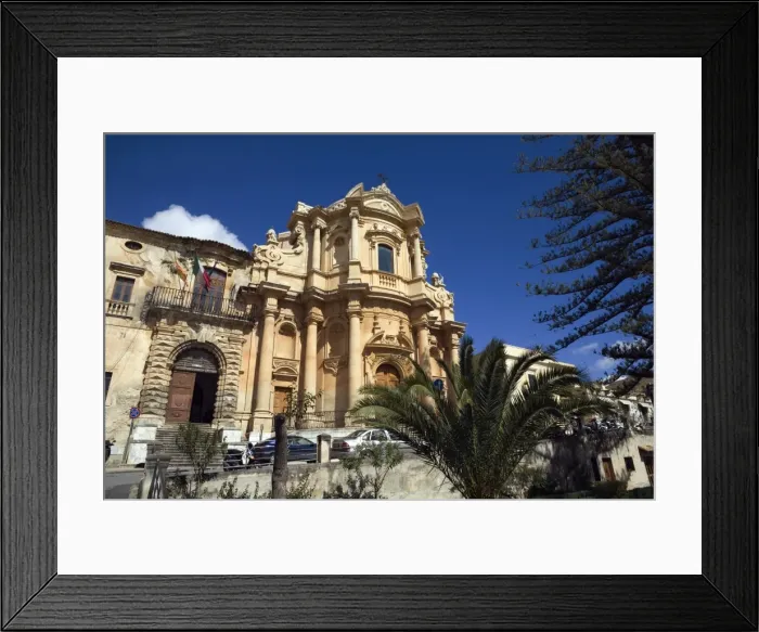 Framed Print : Baroque architecture, Noto, Sicily, Italy, Europe Framed Print : Baroque architecture, Noto, Sicily, Italy, Europe