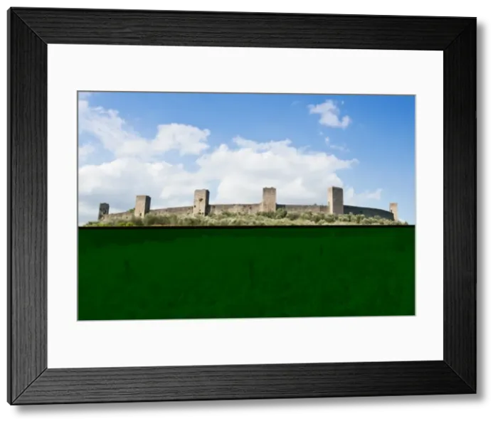 Framed Print : Monteriggioni, Siena province, Tuscany, Italy, Europe Framed Print : Monteriggioni, Siena province, Tuscany, Italy, Europe