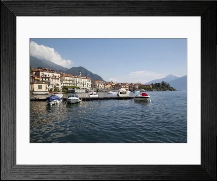 Framed Print : Town and Lake Como, Menaggio, Lombardy, Italian Lakes, Italy, Europe Framed Print : Town and Lake Como, Menaggio, Lombardy, Italian Lakes, Italy, Europe