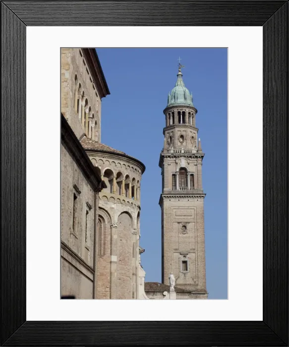 Framed Print : Monastery belltower, Parma, Emilia Romagna, Italy, Europe Framed Print : Monastery belltower, Parma, Emilia Romagna, Italy, Europe