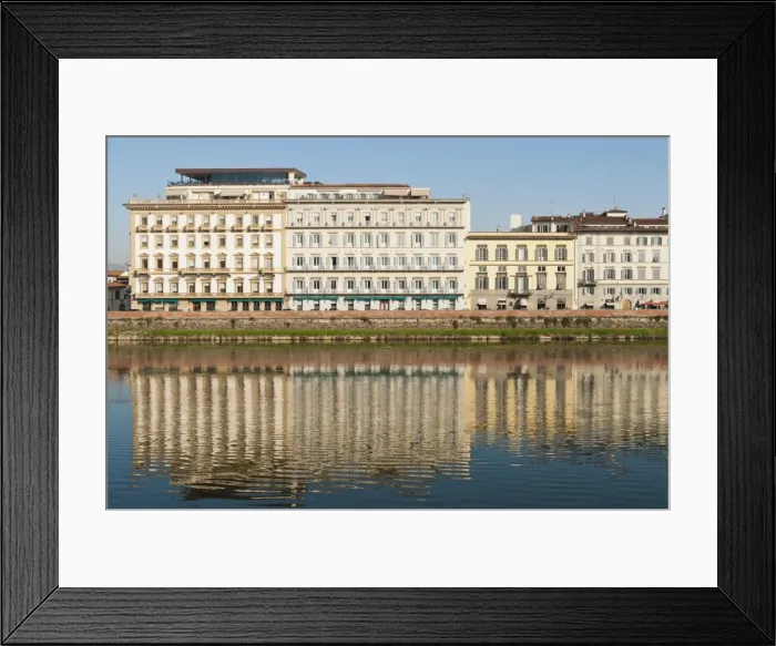 Framed Print : Lungarno Corsini and River Arno, Florence, UNESCO World Heritage Site, Tuscany Framed Print : Lungarno Corsini and River Arno, Florence, UNESCO World Heritage Site, Tuscany