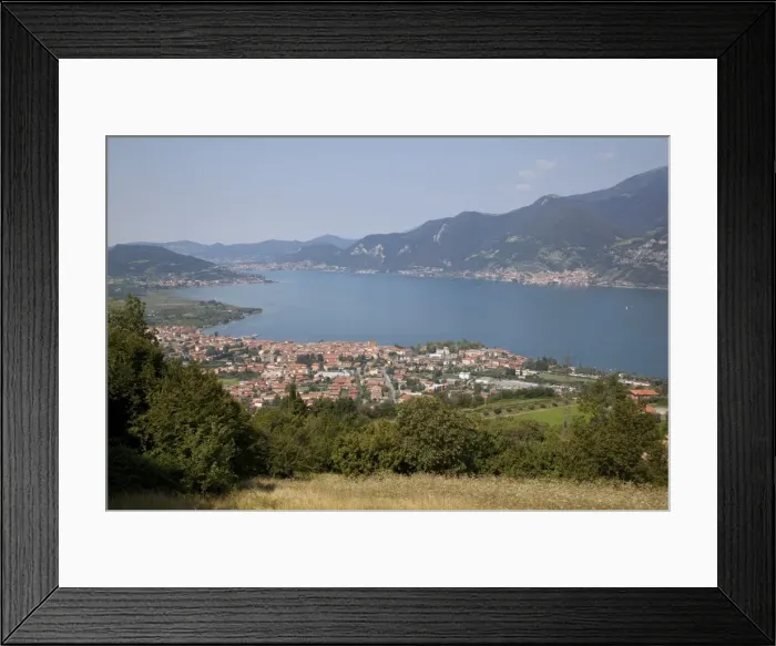 Framed Print : Iseo and view of Lake Iseo, Lombardy, Italian Lakes, Italy, Europe Framed Print : Iseo and view of Lake Iseo, Lombardy, Italian Lakes, Italy, Europe