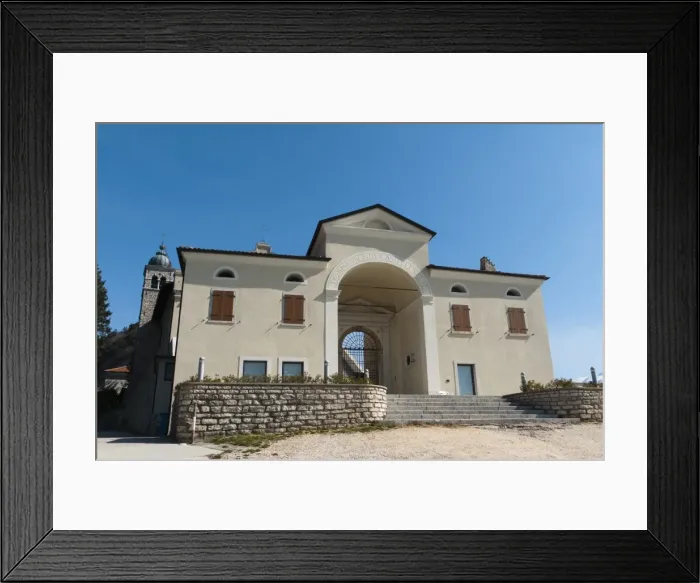 Framed Print : Santuario di Montecastello, Tignale, Lago di Garda (Lake Garda), Lombardy, Italy, Europe Framed Print : Santuario di Montecastello, Tignale, Lago di Garda (Lake Garda), Lombardy, Italy, Europe