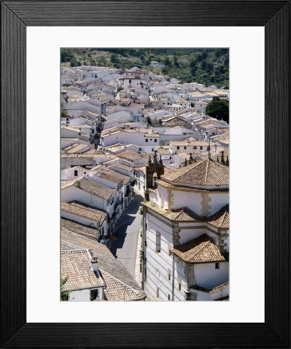 Framed Print : Grazalema, Sierra de Zafalgar, Andalusia, Spain, Europe Framed Print : Grazalema, Sierra de Zafalgar, Andalusia, Spain, Europe