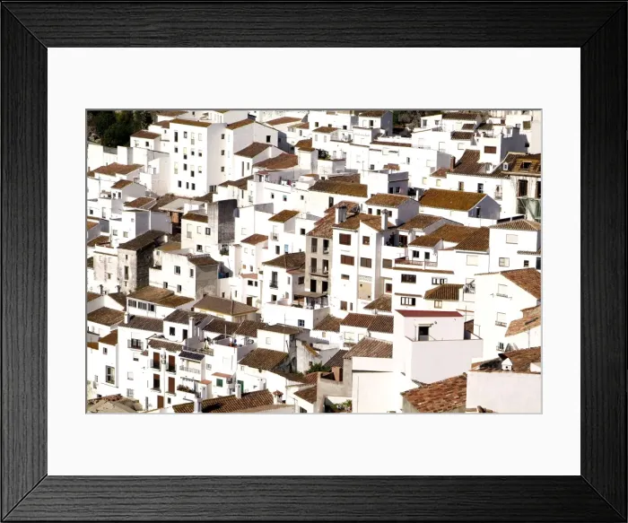 Framed Print : White village of Casares, Sierra Bermeja, Andalusia, Spain, Europe Framed Print : White village of Casares, Sierra Bermeja, Andalusia, Spain, Europe