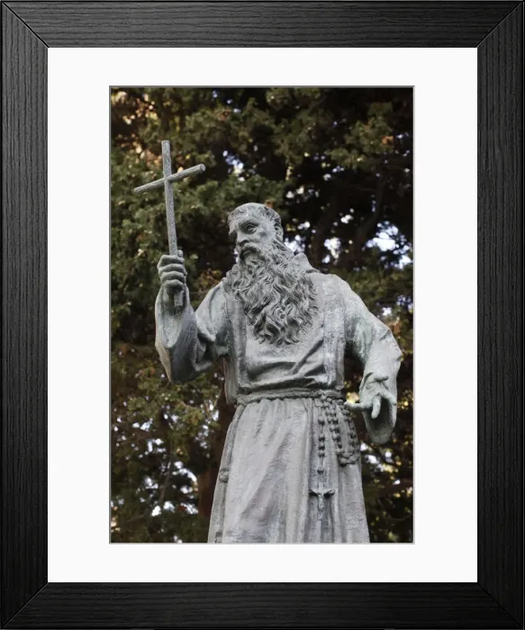 Framed Print : Statue of Fray Diego de Cadiz, Cadiz, Andalucia, Spain, Europe Framed Print : Statue of Fray Diego de Cadiz, Cadiz, Andalucia, Spain, Europe